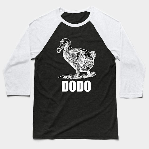 Birder - Dodo Baseball T-Shirt by Kudostees